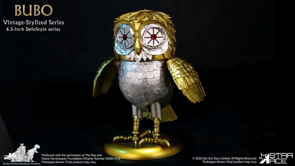 Star Ace Toys Ray Harryhausen Collection Bubo DefoStyle Soft-vinyl Statue