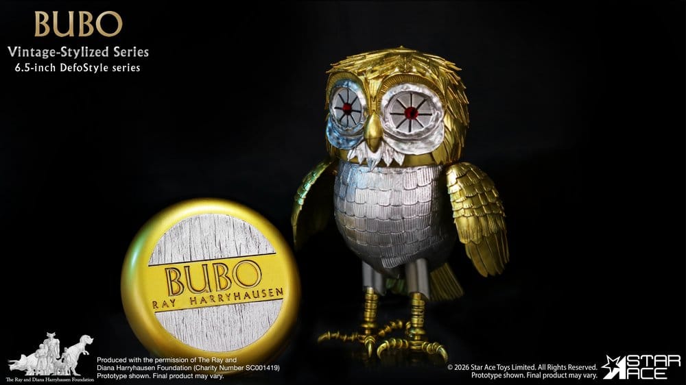 Star Ace Toys Ray Harryhausen Collection Bubo DefoStyle Soft-vinyl Statue
