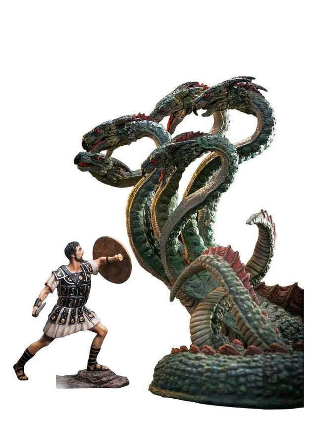 Star Ace Toys Ray Harryhausen Hydra with Jason Warrior Painted Resin Statue