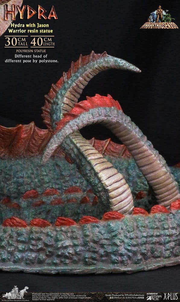 Star Ace Toys Ray Harryhausen Hydra with Jason Warrior Painted Resin Statue