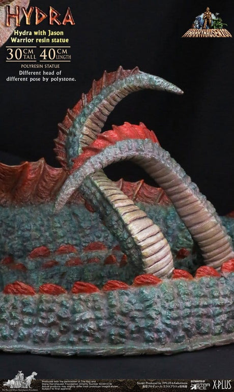 Star Ace Toys Ray Harryhausen Hydra with Jason Warrior Painted Resin Statue