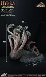 Star Ace Toys Ray Harryhausen Hydra with Jason Warrior Painted Resin Statue