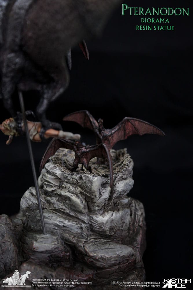 Star Ace Toys Ray Harryhausen Pteranodon 1/8 Diorama