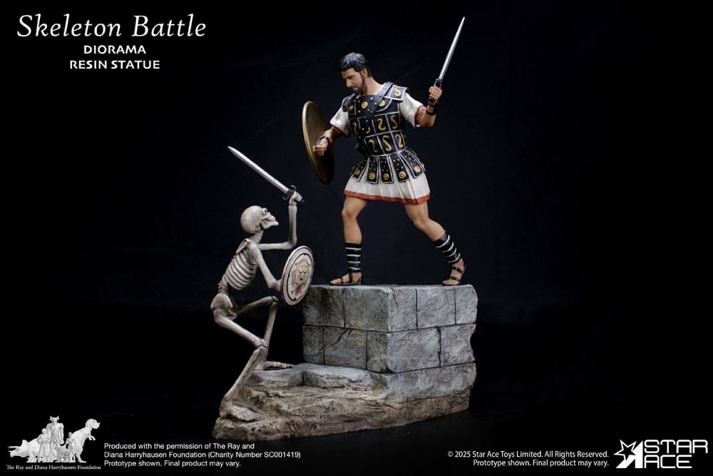 Star Ace Toys Ray Harryhausen Skeleton Battle Scene 1/8 Diorama