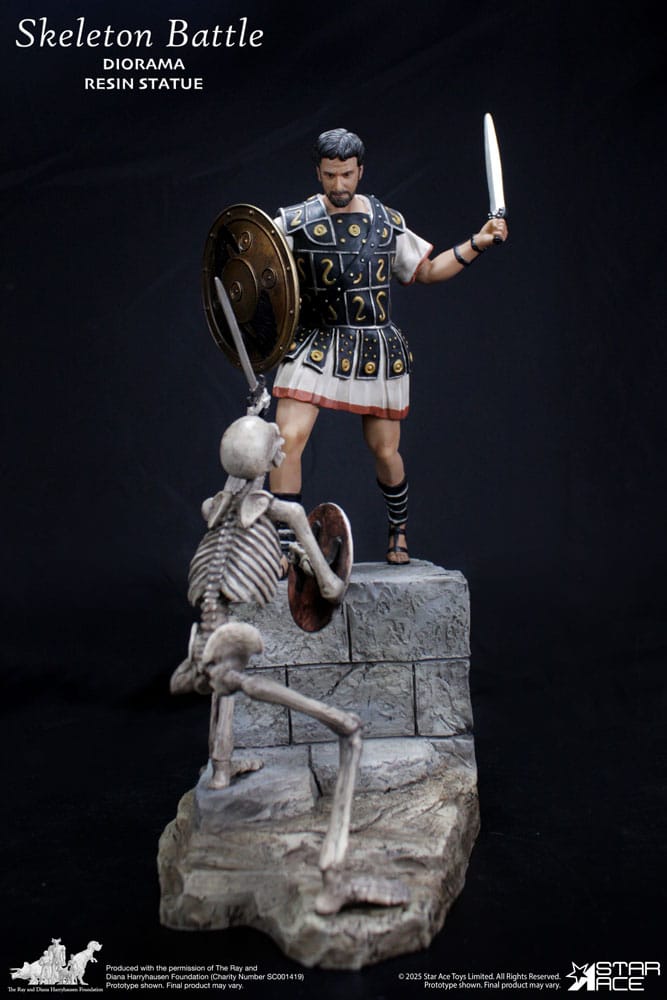 Star Ace Toys Ray Harryhausen Skeleton Battle Scene 1/8 Diorama