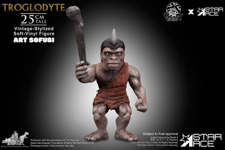Star Ace Toys Ray Harryhausen Troglodyte Vintage-Style Soft Vinyl Statue