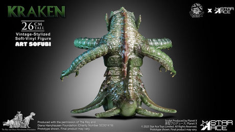 Star Ace Toys Ray Harryhausens The Kraken Vintage Style Soft Vinyl Statue