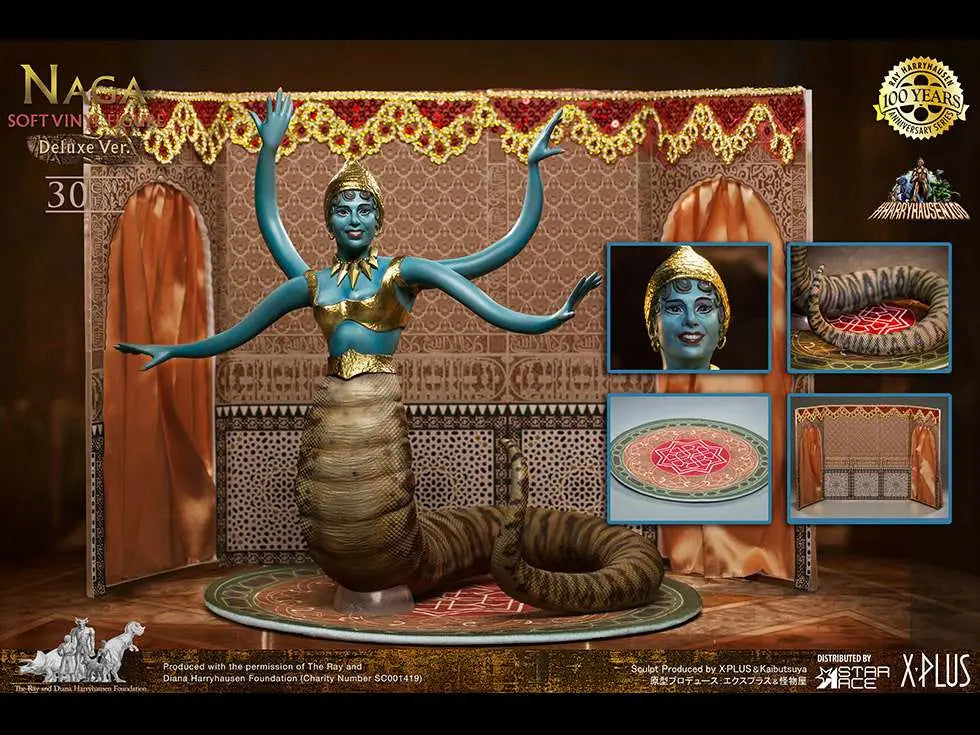 Star Ace Toys Sinbad Snake Woman 7th Voyage Deluxe Vinyl Statue