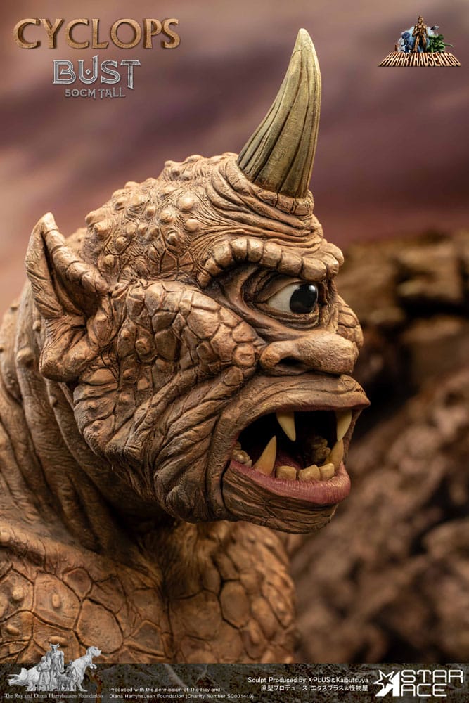 Star Ace Toys Sindbads Siebente Reise Cyclops Ray Harryhausens Büste