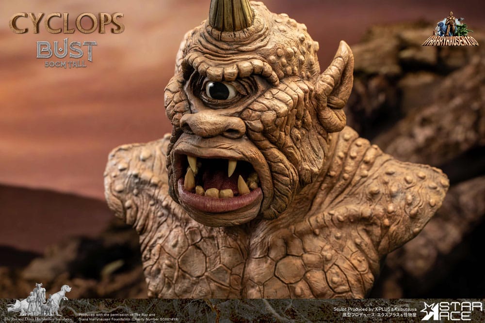 Star Ace Toys Sindbads Siebente Reise Cyclops Ray Harryhausens Büste
