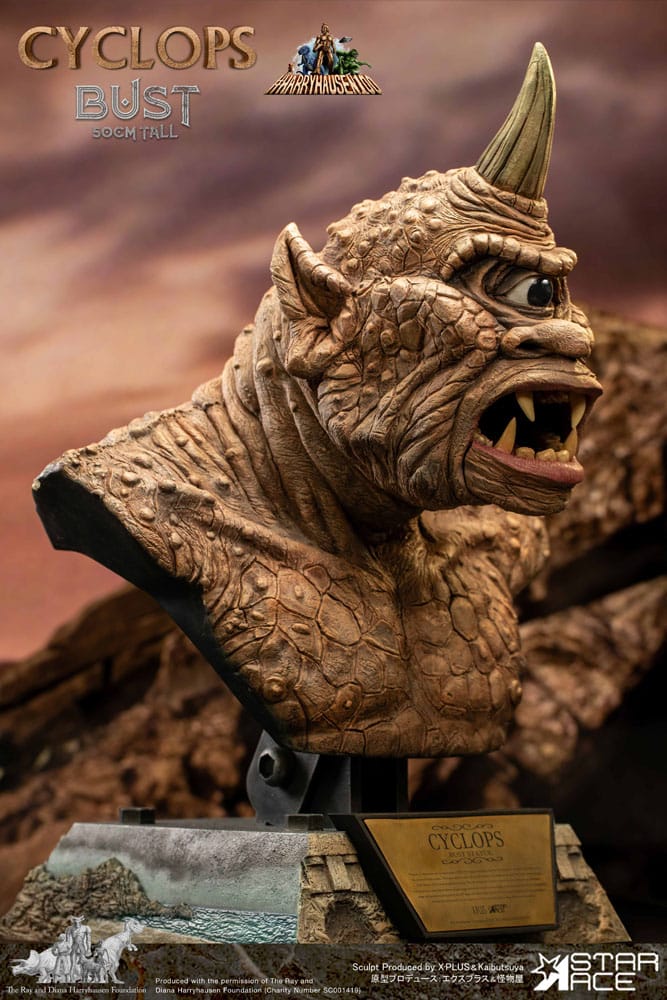 Star Ace Toys Sindbads Siebente Reise Cyclops Ray Harryhausens Büste