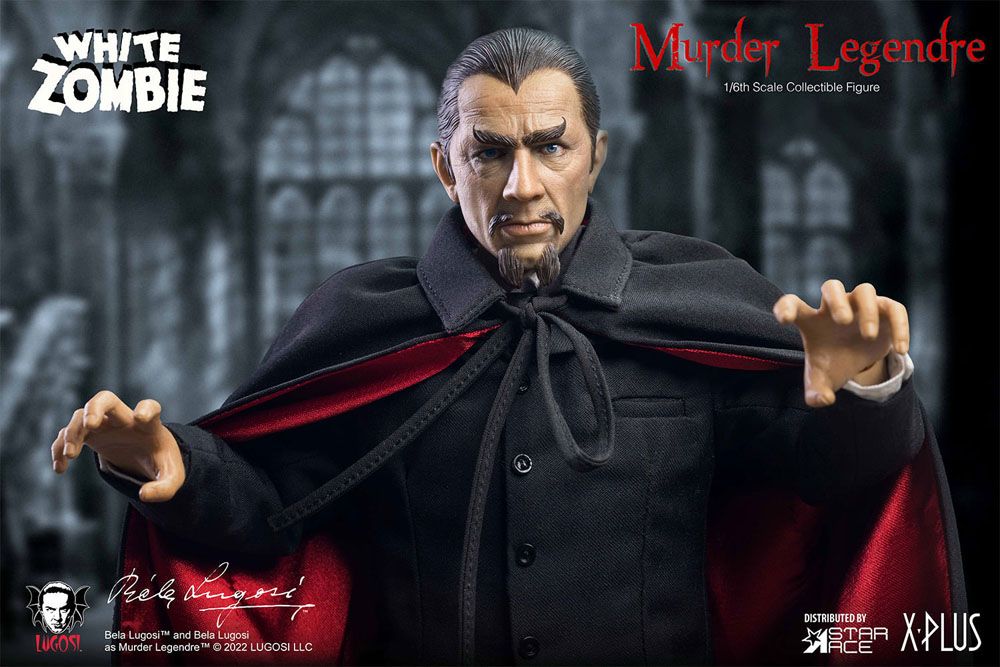 Star Ace Toys The White Zombie Murder Legendre (Bela Lugosi) My Favourite Movie 1/6 Actionfigur