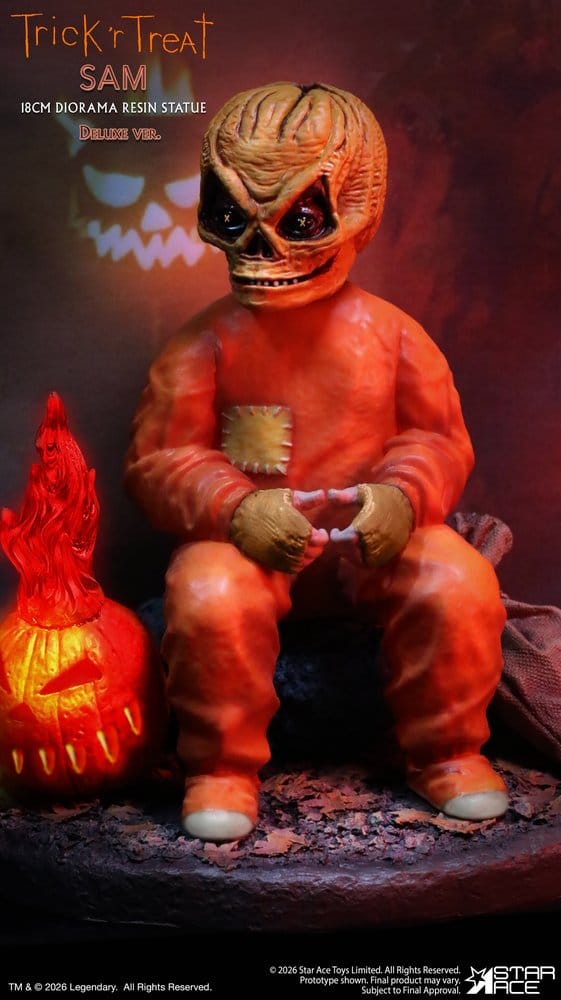 Star Ace Toys Trick R Treat Sam DX Diorama Resin Statue