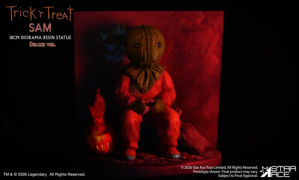 Star Ace Toys Trick R Treat Sam DX Diorama Resin Statue