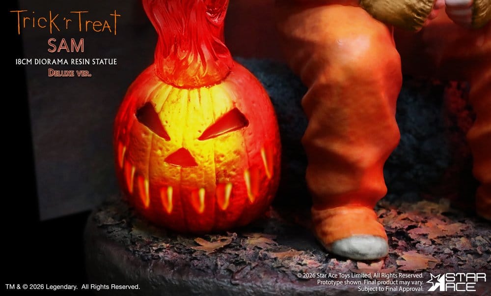 Star Ace Toys Trick R Treat Sam DX Diorama Resin Statue