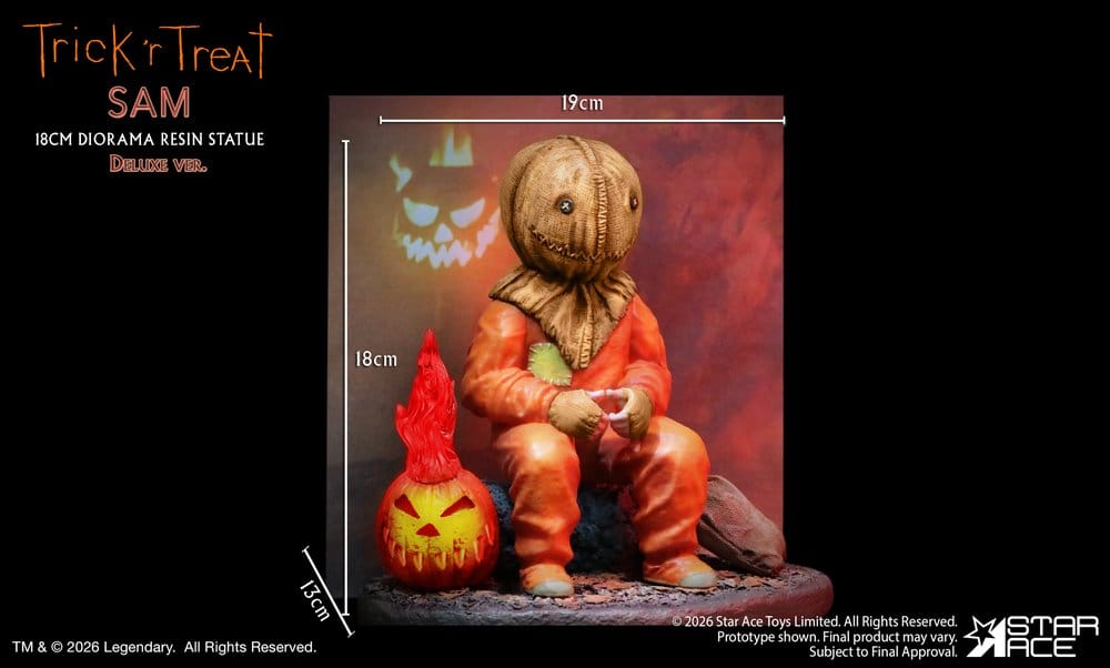 Star Ace Toys Trick R Treat Sam DX Diorama Resin Statue