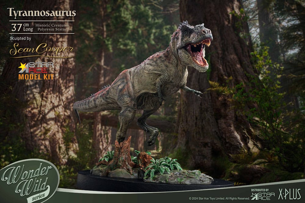 Star Ace Toys Wonders of the Wild Tyrannosaurus Rex Model Kit Statue