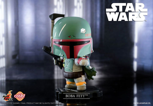 Star Wars - Boba Fett White Cosbi Vinyl Figur