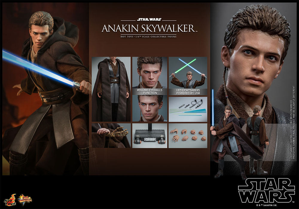 Star Wars: Episode II Actionfigur 1/6 Anakin Skywalker 31 cm Hot Toys