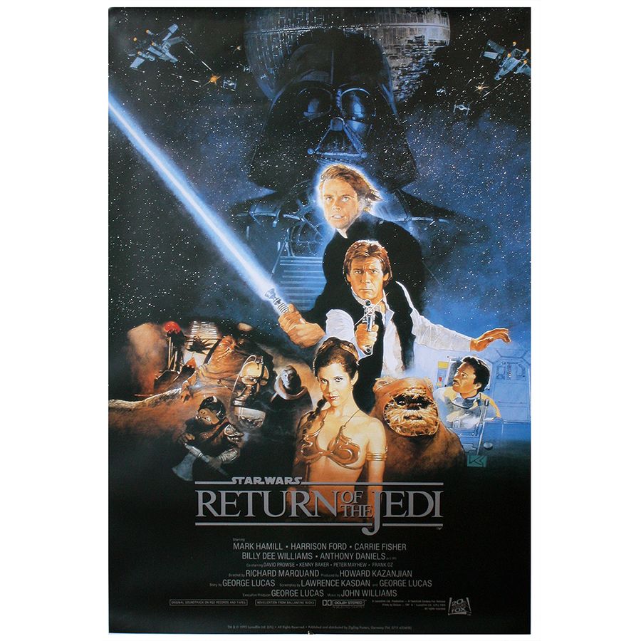 Star Wars Episode IV - VI 3er-Set Filmplakat 4