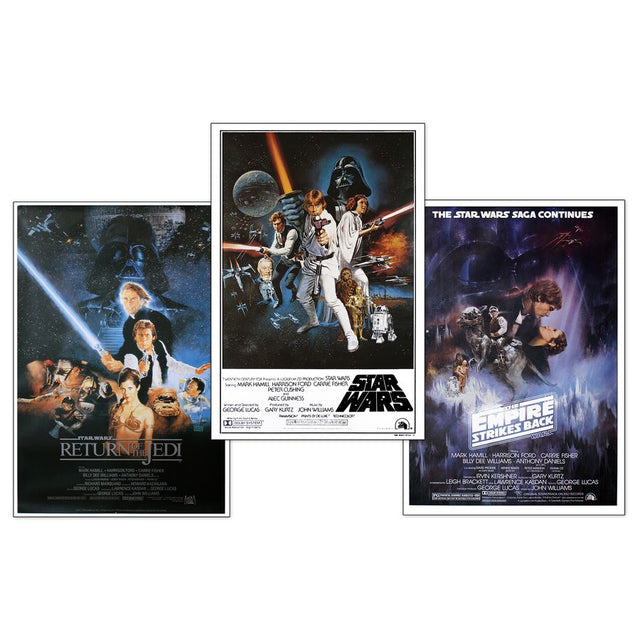 Star Wars Episode IV - VI 3er-Set Filmplakat