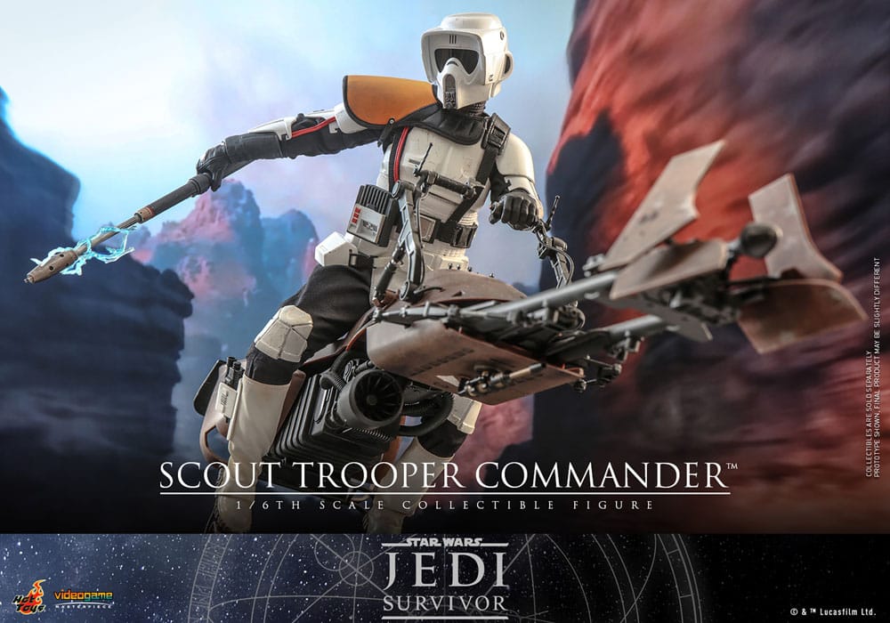 Star Wars: Jedi Survivor Videogame Masterpiece Actionfigur 1/6 Scout Trooper Commander 30 cm Hot Toys