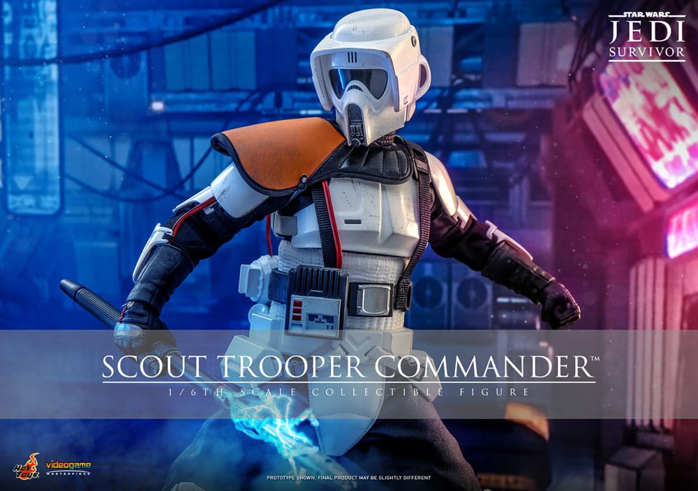 Star Wars: Jedi Survivor Videogame Masterpiece Actionfigur 1/6 Scout Trooper Commander 30 cm Hot Toys