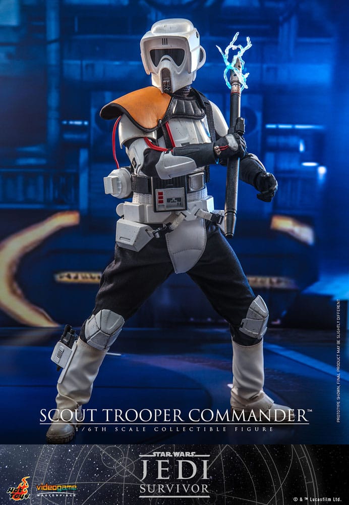 Star Wars: Jedi Survivor Videogame Masterpiece Actionfigur 1/6 Scout Trooper Commander 30 cm Hot Toys