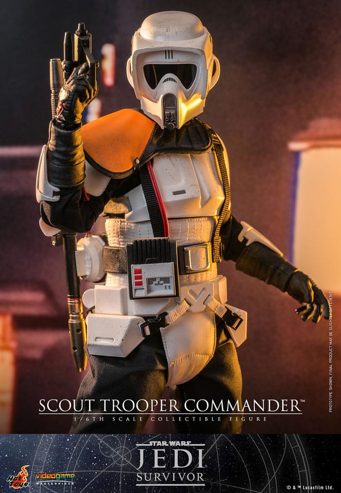 Star Wars: Jedi Survivor Videogame Masterpiece Actionfigur 1/6 Scout Trooper Commander 30 cm Hot Toys