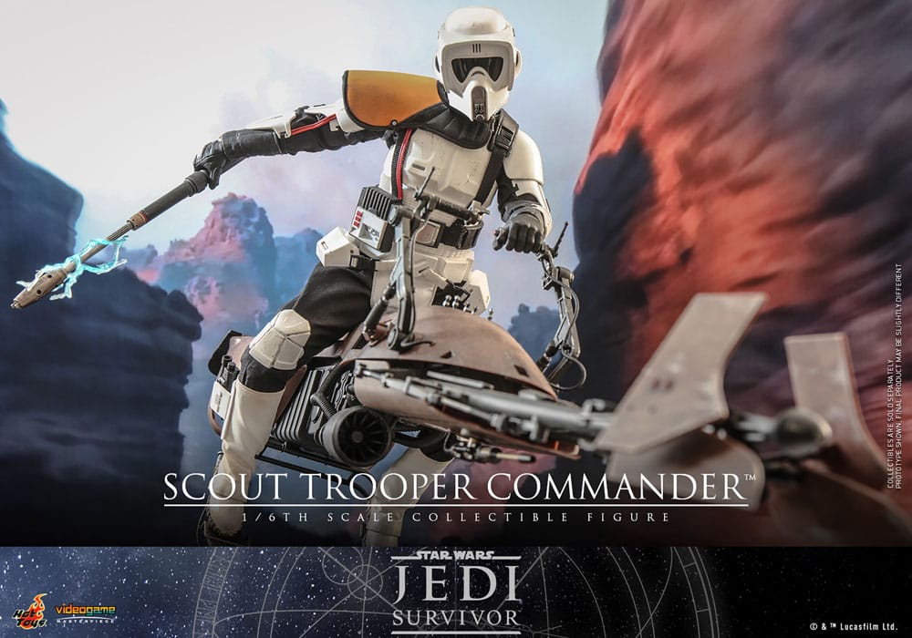 Star Wars: Jedi Survivor Videogame Masterpiece Actionfigur 1/6 Scout Trooper Commander 30 cm Hot Toys