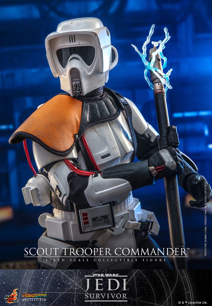 Star Wars: Jedi Survivor Videogame Masterpiece Actionfigur 1/6 Scout Trooper Commander 30 cm Hot Toys