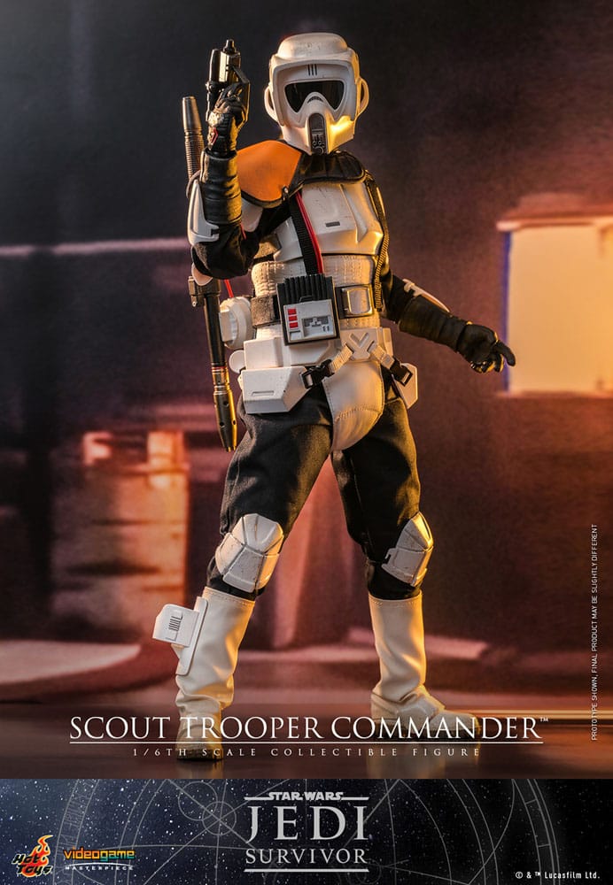 Star Wars: Jedi Survivor Videogame Masterpiece Actionfigur 1/6 Scout Trooper Commander 30 cm Hot Toys