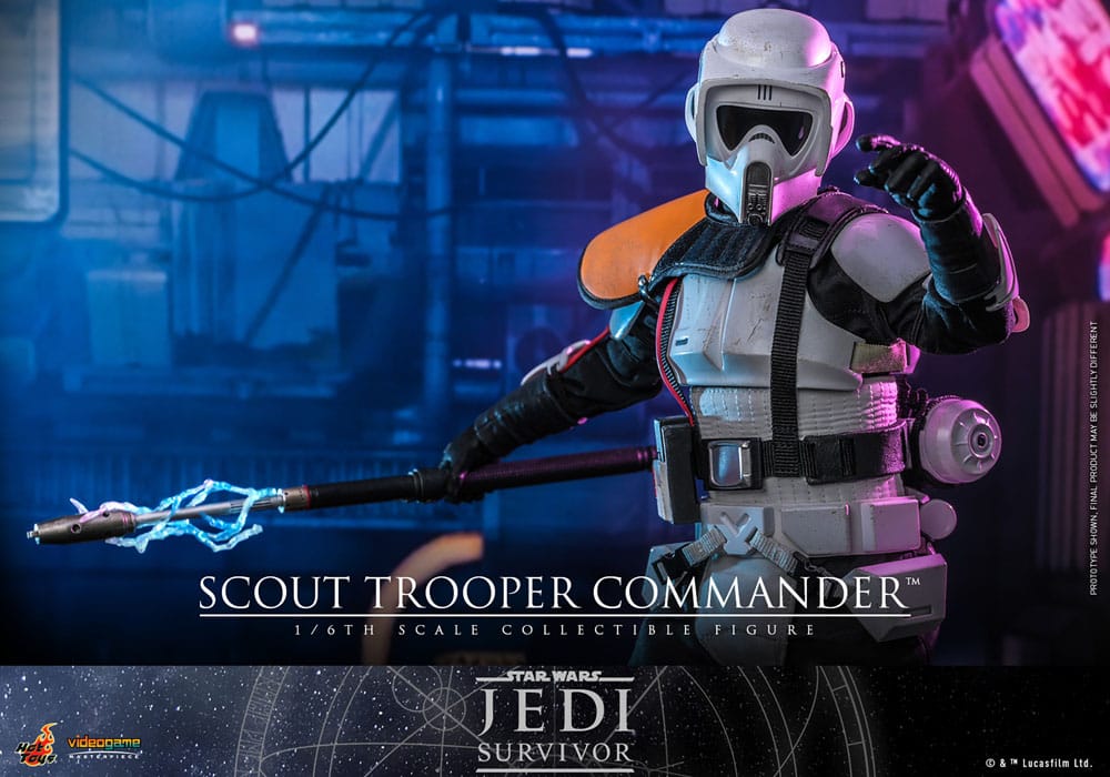 Star Wars: Jedi Survivor Videogame Masterpiece Actionfigur 1/6 Scout Trooper Commander 30 cm Hot Toys