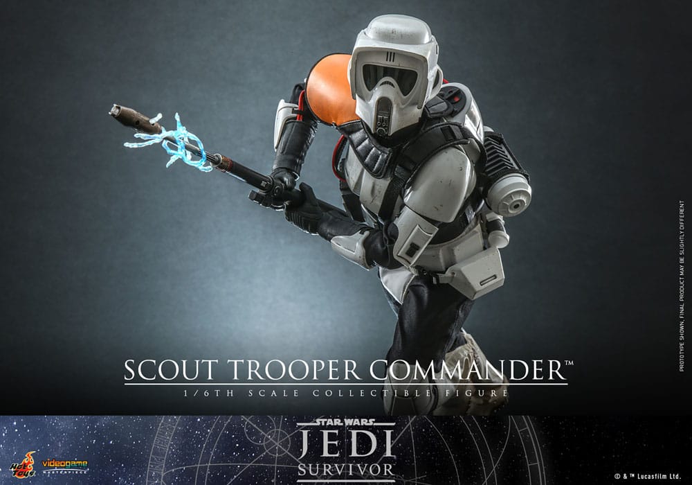 Star Wars: Jedi Survivor Videogame Masterpiece Actionfigur 1/6 Scout Trooper Commander 30 cm Hot Toys