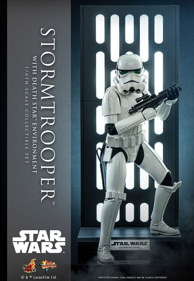 Star Wars Movie Masterpiece Actionfigur 1/6 Stormtrooper with Death Star Environment 30 cm Hot Toys