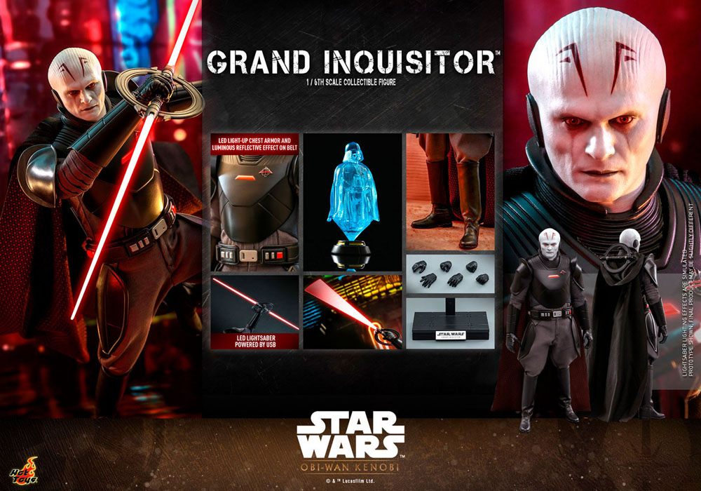 Star Wars: Obi-Wan Kenobi Actionfigur 1/6 Grand Inquisitor 30 cm Hot Toys
