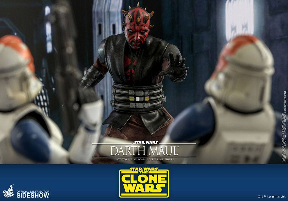 Star Wars The Clone Wars Actionfigur 1/6 Darth Maul 29 cm Hot Toys
