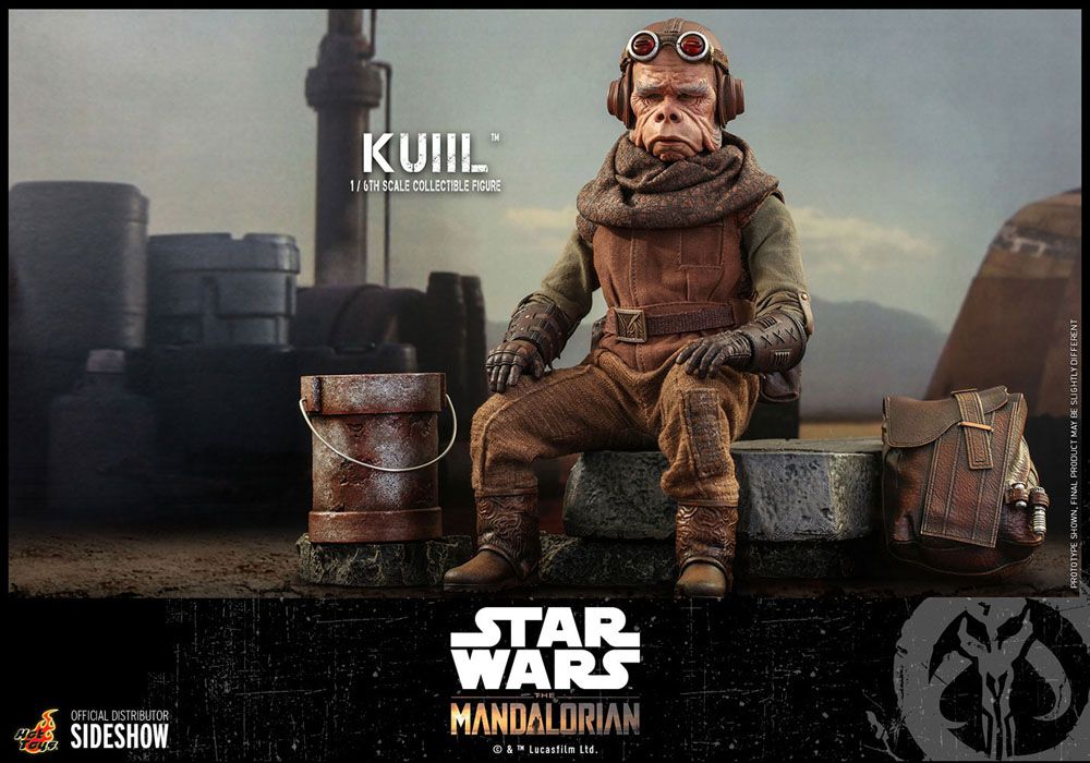 Star Wars The Mandalorian Actionfigur 1/6 Kuiil 25 cm Hot Toys