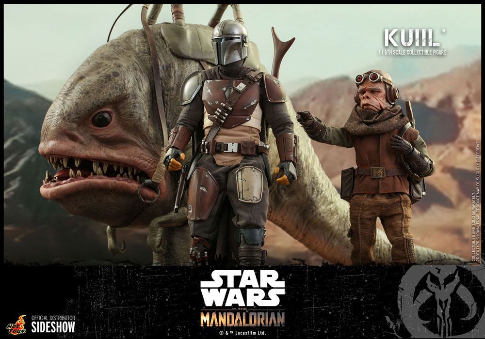 Star Wars The Mandalorian Actionfigur 1/6 Kuiil 25 cm Hot Toys
