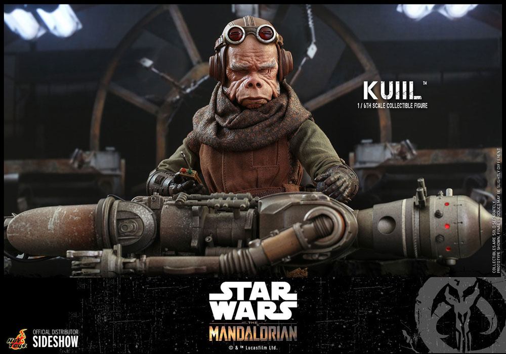 Star Wars The Mandalorian Actionfigur 1/6 Kuiil 25 cm Hot Toys