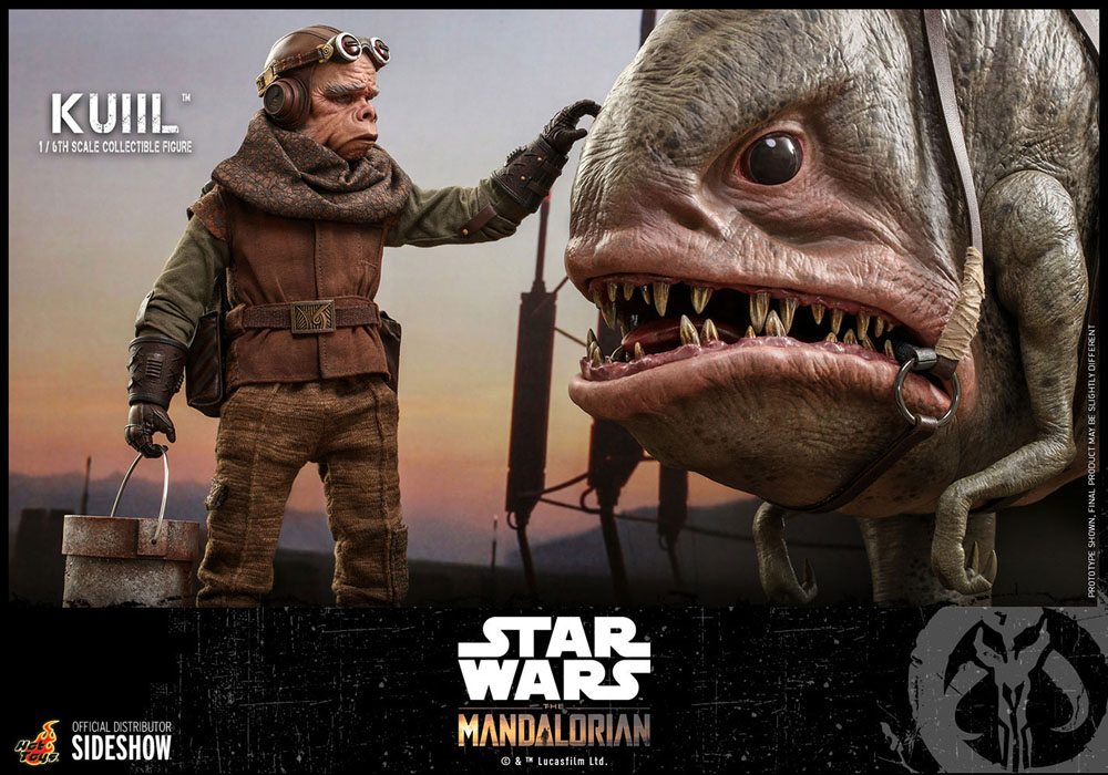 Star Wars The Mandalorian Actionfigur 1/6 Kuiil 25 cm Hot Toys