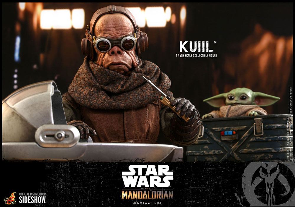 Star Wars The Mandalorian Actionfigur 1/6 Kuiil 25 cm Hot Toys