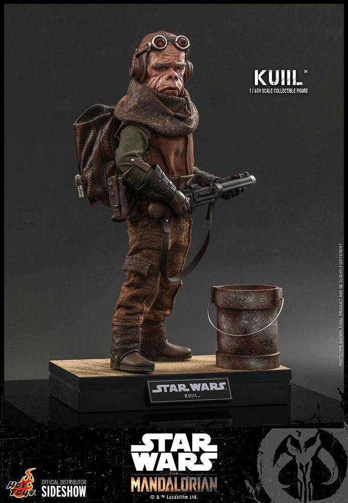 Star Wars The Mandalorian Actionfigur 1/6 Kuiil 25 cm Hot Toys