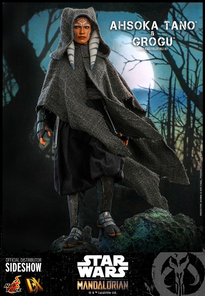 Star Wars The Mandalorian Actionfiguren Doppelpack 1/6 Ahsoka Tano & Grogu 29 cm Hot Toys
