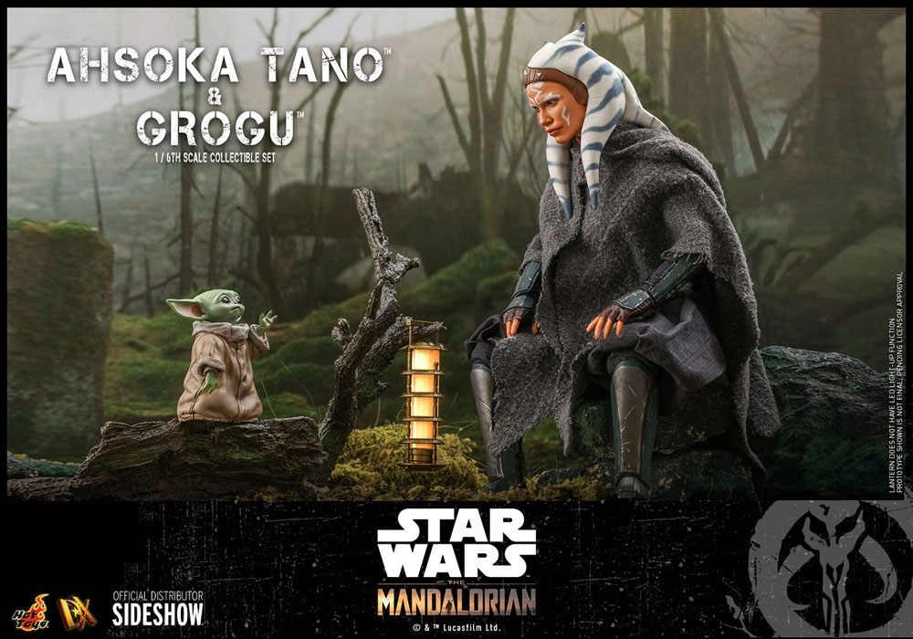 Star Wars The Mandalorian Actionfiguren Doppelpack 1/6 Ahsoka Tano & Grogu 29 cm Hot Toys