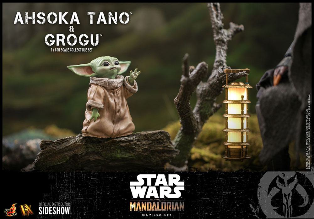 Star Wars The Mandalorian Actionfiguren Doppelpack 1/6 Ahsoka Tano & Grogu 29 cm Hot Toys