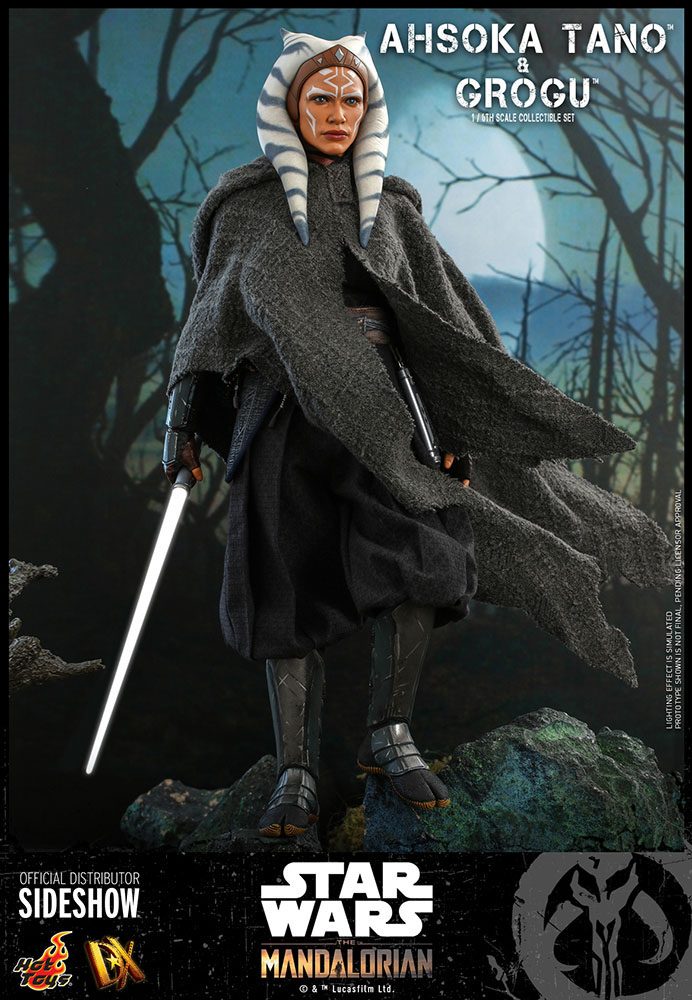 Star Wars The Mandalorian Actionfiguren Doppelpack 1/6 Ahsoka Tano & Grogu 29 cm Hot Toys