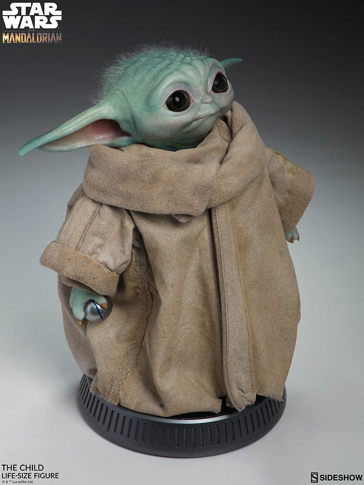 Star Wars - The Mandalorian - The Child Grogu 42 cm 1/1 Life-Size Statue - Life-Size Props & Repliken