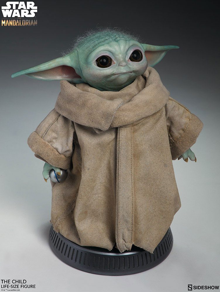 Star Wars - The Mandalorian - The Child Grogu 42 cm 1/1 Life-Size Statue - Life-Size Props & Repliken