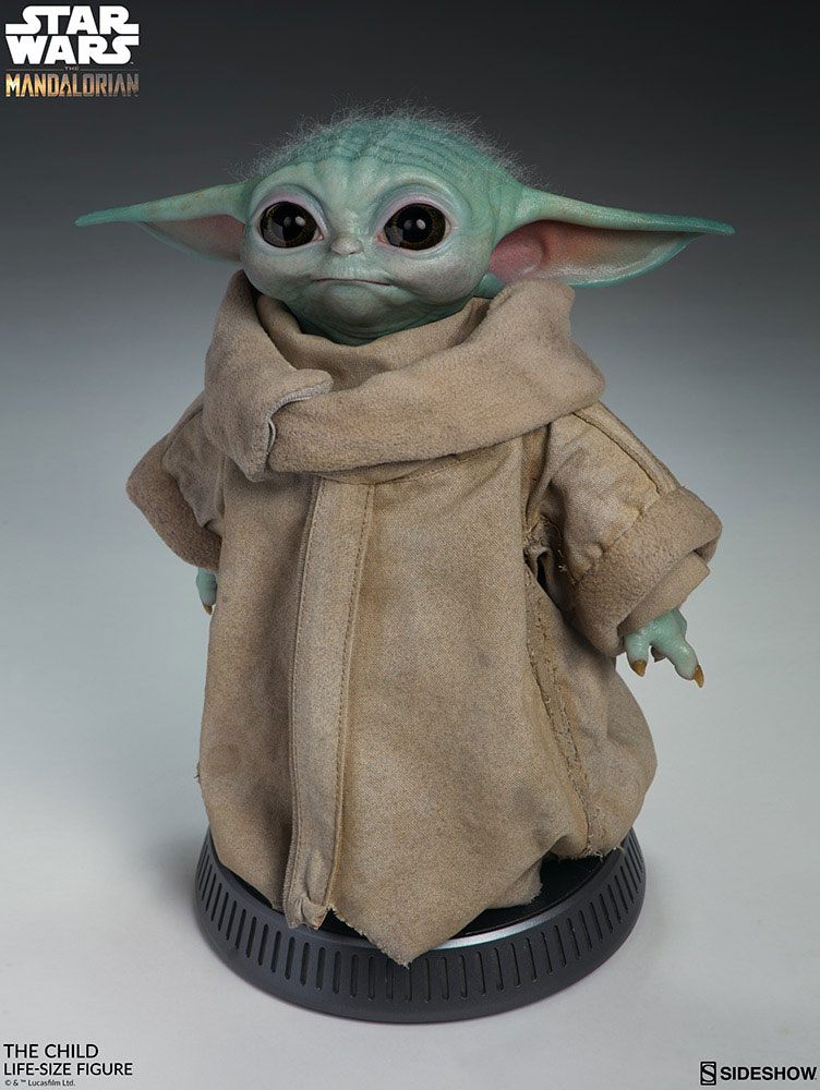 Star Wars - The Mandalorian - The Child Grogu 42 cm 1/1 Life-Size Statue - Life-Size Props & Repliken